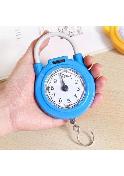 10KG Taşınabilir Mekanik Kadran Ölçeği Asma/mutfak Ölçeği Asma Kanca Çok Amaçlı Ölçek Bant Mavisi (Yurt Dışından) modelleri