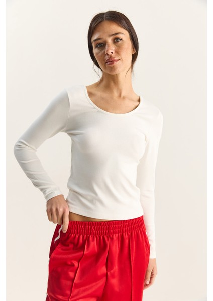 Kadın Ultra Soft U Yaka Bluz fiyatları