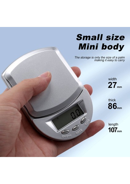 500G / 0 1g Dijital Cep Ölçeği Mutfak Ölçeği Ev Ölçekleri Doğru Ölçekler Mektup Ölçeği (Yurt Dışından) fırsatları