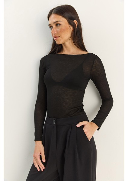 Kadın Kayık Yaka Modal Ultra Hafif Bluz fiyatları