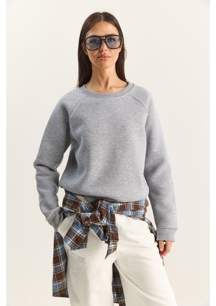 Kadın Reglan Kol Oversize Sweatshirt fiyatları