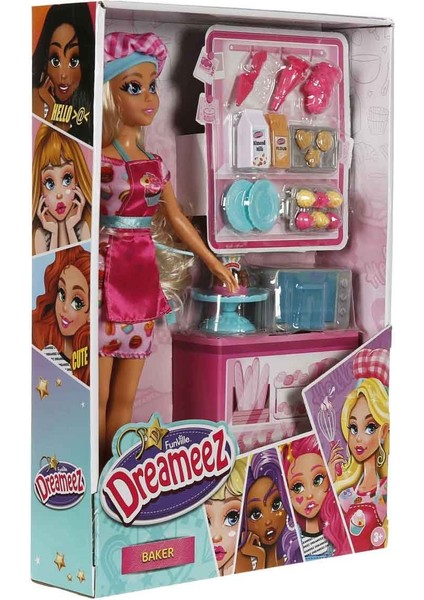 Dreameez Fırın Oyun Seti – 31 cm Bebekli Pasta ve Kurabiye Pişirme Seti indirimleri