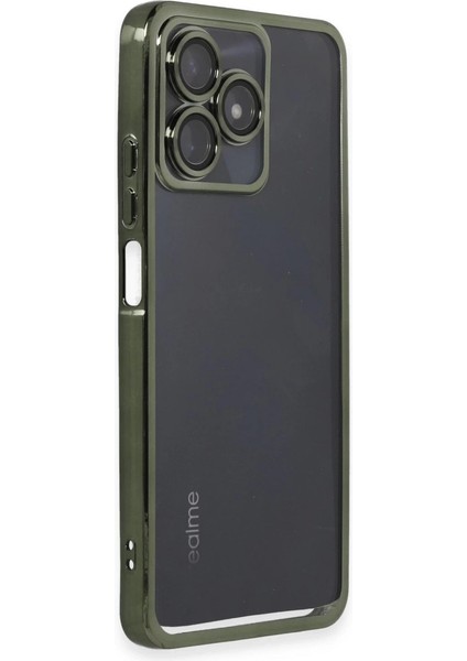 Realme C53 Kılıf Razer Lensli Silikon - Yeşil fiyatları