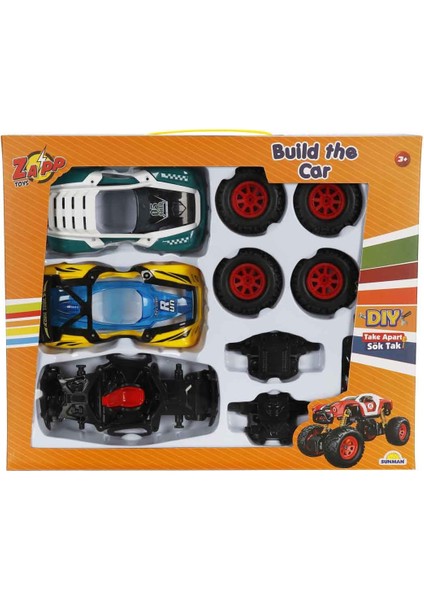 Sök Tak Oyuncak Araba Seti – Motor Becerisi Geliştiren Yap Boz Araba 3+ Yaş fiyatları