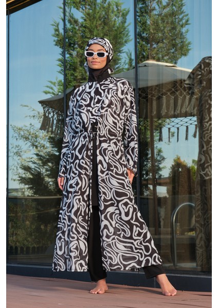 Tül Şifon Tesettür Pareo 2640