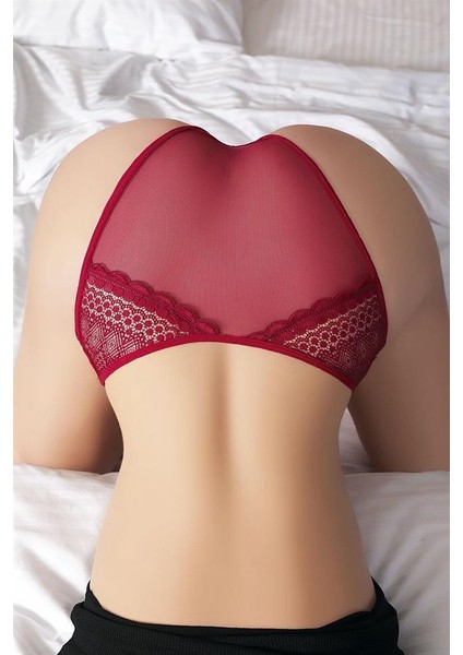 Arias Closet Transparan Dantel Detaylı Bordo Külot modelleri