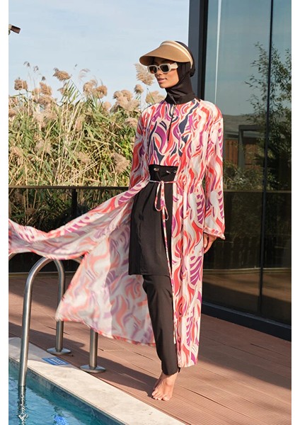 Tül Şifon Tesettür Pareo 2638