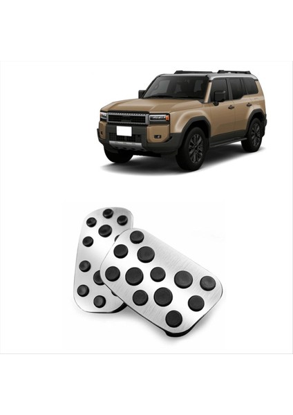 Alüminyum Alaşım Araba Ayak Pedler Toyota Land Cruiser 250 Prado LC250 2024 (Yurt Dışından) fiyatları