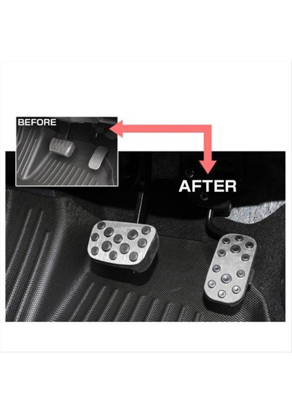 Alüminyum Alaşım Araba Ayak Pedler Toyota Land Cruiser 250 Prado LC250 2024 (Yurt Dışından) modelleri