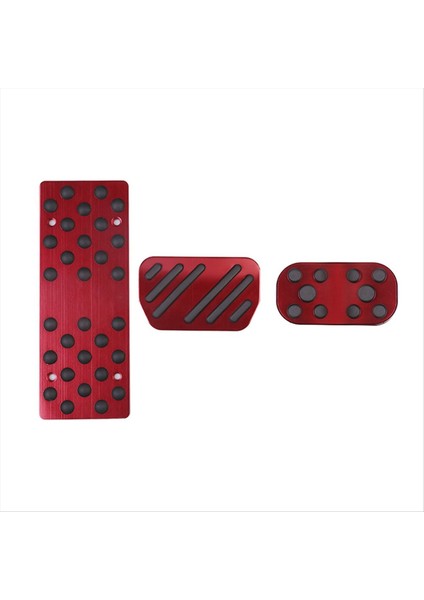 Araba Alüminyum Hızlandırıcı Pedal Pedal Pedal Pedal Iç Dekorasyon Toyota Düzenleme 2020-2022 Kırmızı (Yurt Dışından)