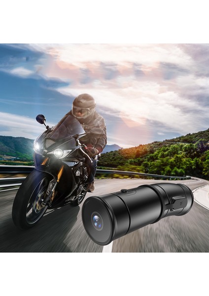 4K Ultra Hd Dual Channel Motosiklet Aksiyon Kamerası – 170° Geniş Açı, IP65 Su Geçirmez, 1800MAH Batarya, Type-C, Time-Lapse, 256GB Destekli Kompakt Gövde Motosiklet Kayıt Kamerası | V8 indirimleri