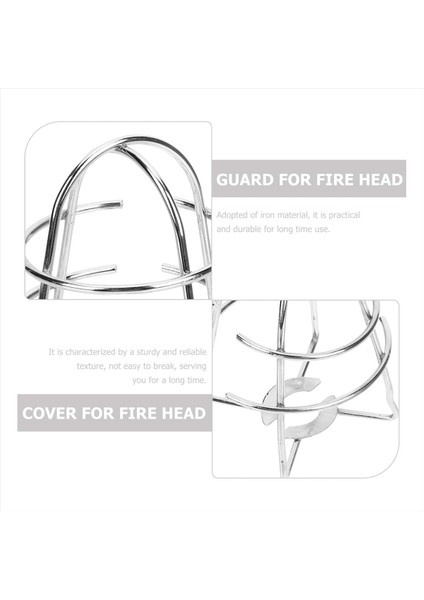 Yangın Sprinkler Baş Güvenlik Kapak Yangın Kafası Korumayı Korumak Için Yıkama/yan Duvar Alçıpan Alçıpan Sarkık Kafa Gömülü 4 Pcs (Yurt Dışından) modelleri