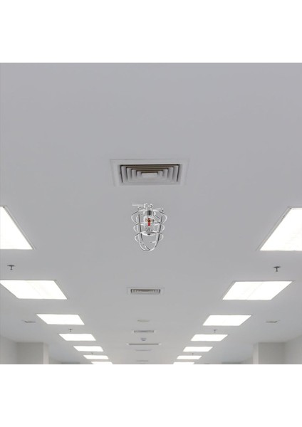 Yangın Sprinkler Baş Güvenlik Kapak Yangın Kafası Korumayı Korumak Için Yıkama/yan Duvar Alçıpan Alçıpan Sarkık Kafa Gömülü 4 Pcs (Yurt Dışından) fırsatları