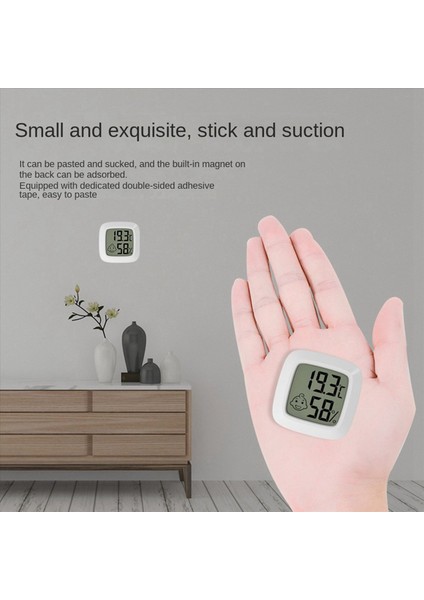 2x LCD Dijital Higometre Termometre Iç Mekan Sıcaklık Nem Metre Sensörü Gösterge Hava Istasyonu (Yurt Dışından) modelleri