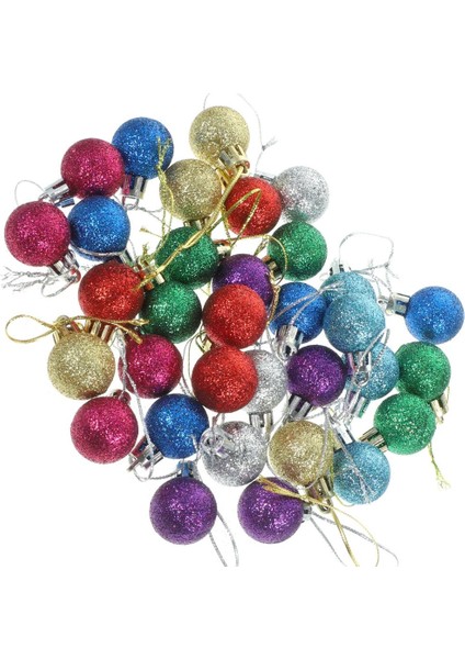 9 Adet Yılbaşı Çam Ağacı Süsü Mini Yılbaşı Topu 3cm fiyatları