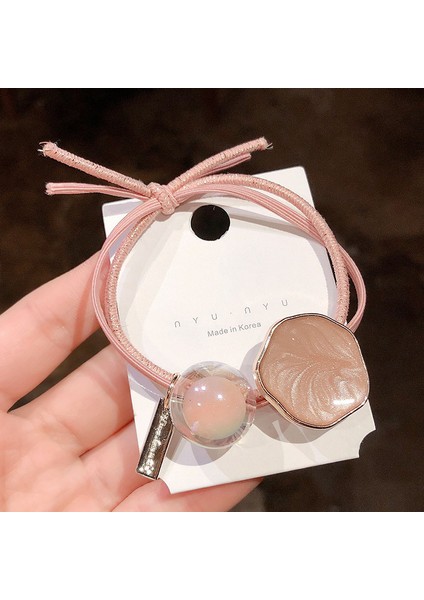 Yüksek Elastikiyet Dalı Saç Bandı Saç Bağı Kızlar Çok Yönlü Kafa Bandı Kıdemli Deri Bant Duygusu Başlık Moda Tatlı Saç Aksesuarları (Yurt Dışından)