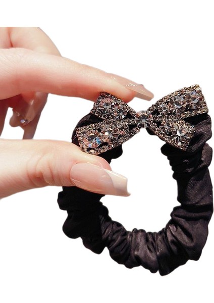 Yeni Mizaç Saç Daire Anlamda Taklidi Yay Saç Ipi Yüksek At Kuyruğu Kafa Ipi Çok Yönlü Deri Bant Saç Aksesuarları (Yurt Dışından) modelleri