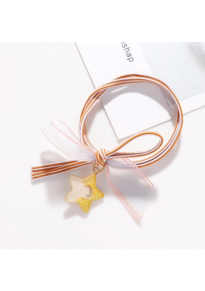 Yüksek Elastikiyet Dalı Saç Bandı Saç Bağı Kızlar Çok Yönlü Kafa Bandı Kıdemli Deri Bant Duygusu Başlık Moda Tatlı Saç Aksesuarları (Yurt Dışından)