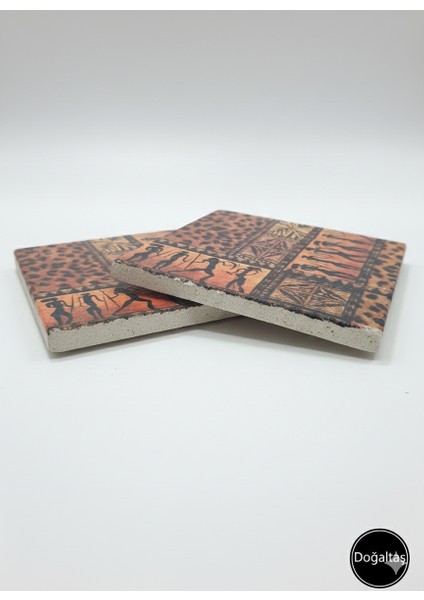 El Yapımı.... SINIRLI STOK!!! Doğal Traverten Taş 15x15 Dekoratif Taş Set – 2’li – Eskitme Yüzey Sunum Hediyelik Nihale... fiyatları