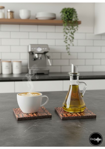 El Yapımı.... SINIRLI STOK!!! Doğal Traverten Taş 15x15 Dekoratif Taş Set – 2’li – Eskitme Yüzey Sunum Hediyelik Nihale... fırsatları