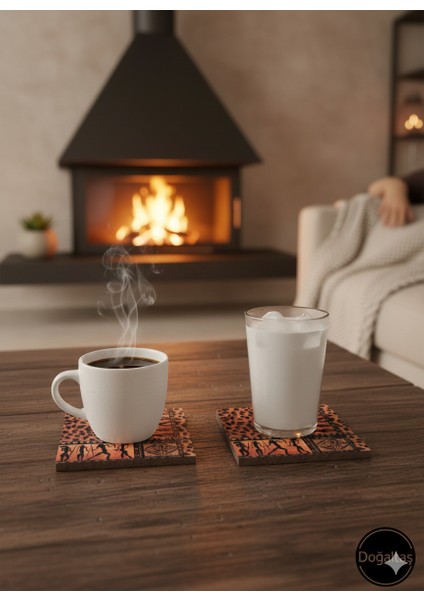 El Yapımı.... SINIRLI STOK!!! Doğal Traverten Taş 15x15 Dekoratif Taş Set – 2’li – Eskitme Yüzey Sunum Hediyelik Nihale... indirimleri