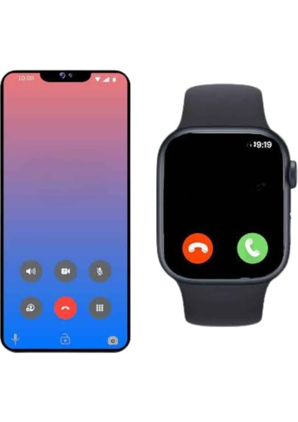 Akıllı Saat Çok Fonksiyonlu Uyku Takibi Adımsayar Nabız Ölçer Arama Cevaplaya - UD001X-50PWC fırsatları