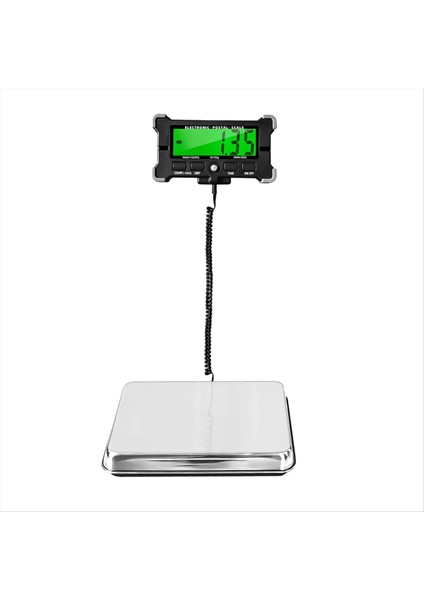 PS21 Dijital Ölçek 200KG Posta Ölçeği Paslanmaz Çelik Zemin Ölçeği LCD Arka Işık Ekran Taşınabilir Ölçek (Yurt Dışından)