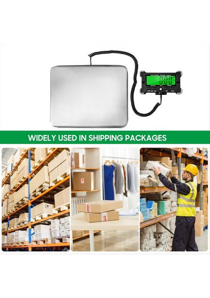 PS21 Dijital Ölçek 200KG Posta Ölçeği Paslanmaz Çelik Zemin Ölçeği LCD Arka Işık Ekran Taşınabilir Ölçek (Yurt Dışından) modelleri