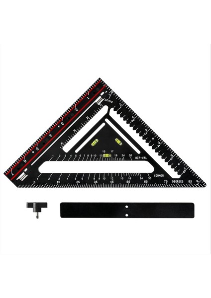 45 ve 90 Derece Düzeni Için Ahşap Işleme Işaretleme Cetveli Çok Fonksiyonlu Katlanabilir Ölçüm Aracı Için Üçgen Cetvel (Yurt Dışından) modelleri