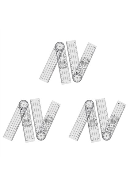 12 Adet Gonyometre Fizyoterapisi 360 Derece Rotasyon Izi Fizyoterapi Pvc Fizyoterapi Spor Terapisi (Yurt Dışından)