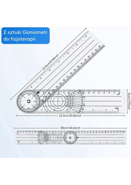 12 Adet Gonyometre Fizyoterapisi 360 Derece Rotasyon Izi Fizyoterapi Pvc Fizyoterapi Spor Terapisi (Yurt Dışından) fırsatları