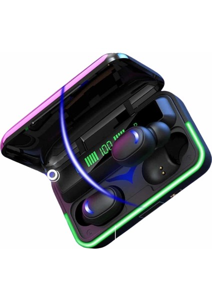 Extra Bass Kablosuz Kulaklık Işıklı Bluetooth Kulaklık Powerbank Özellikli - UD001X-50Q0J7 modelleri