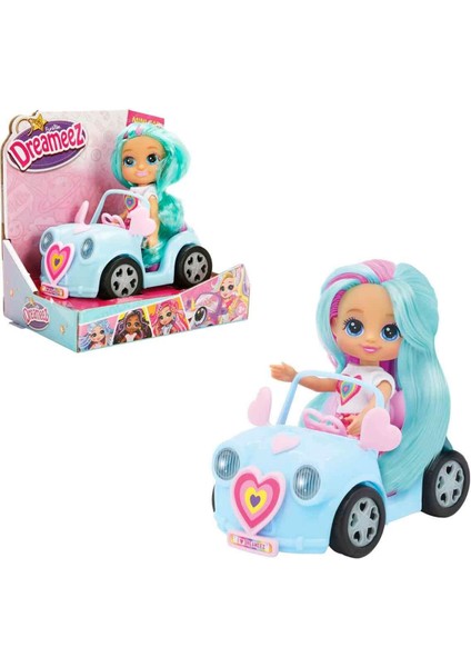 Dreameez Bebek ve Mini Arabası Seti – Renkli Mini Araçlı Asorti Bebek modelleri