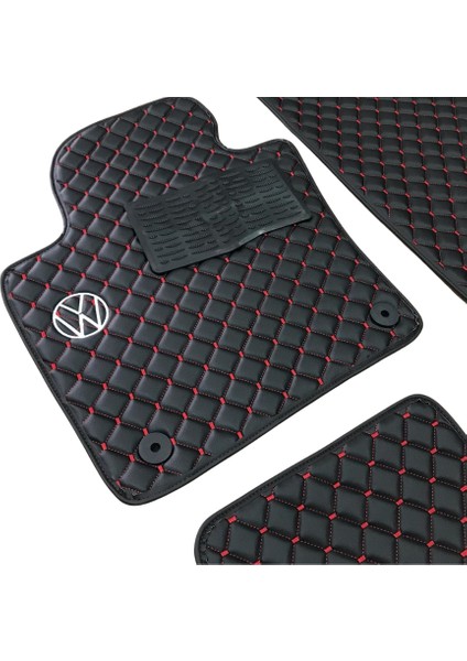 Oto Halı Paspas Seti Volkswagen Taigo Serisi Modelleri Uyumlu Sline Sport Kaymaz & Şık Tasarım