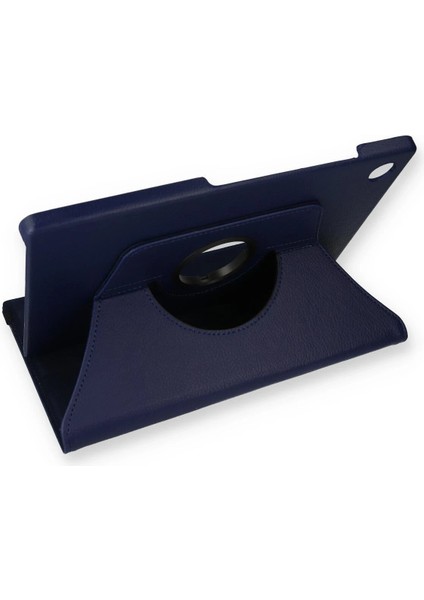 Samsung Galaxy X200 Tab A8 10.5 Kılıf 360 Tablet Deri Kılıf - LACIVERT-(5796) - UD001X-518NI2