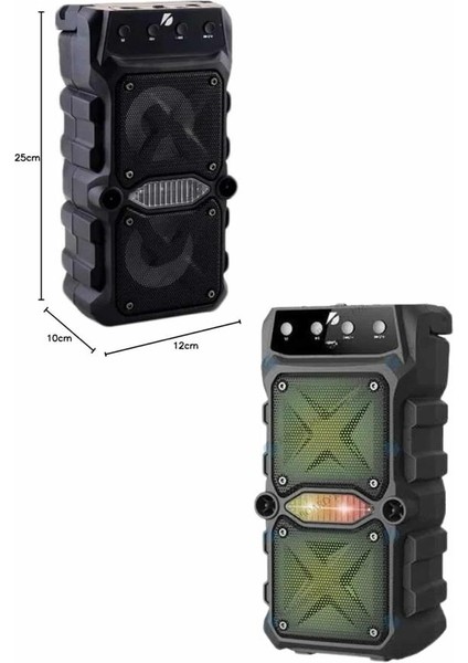 Ses Bombası Kablosuz Bluetooth Hoparlör Çift Çıkışlı Yüksek Ses Kaliteli Ho - UD001X-50MYF indirimleri