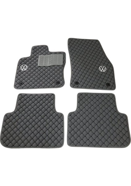 Oto Halı Paspas Seti Volkswagen Taigo Serisi Modelleri Uyumlu Sline Sport Kaymaz & Şık Tasarım fiyatları