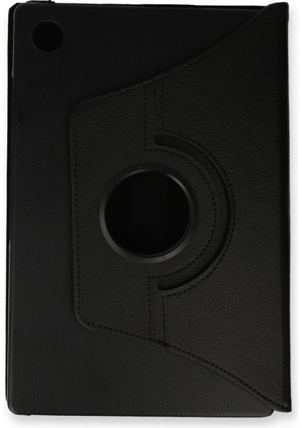 Samsung Galaxy Tab A9 Plus Kılıf 360 Tablet Deri Kılıf - SIYAH-(5796) - UD001X-50YB18