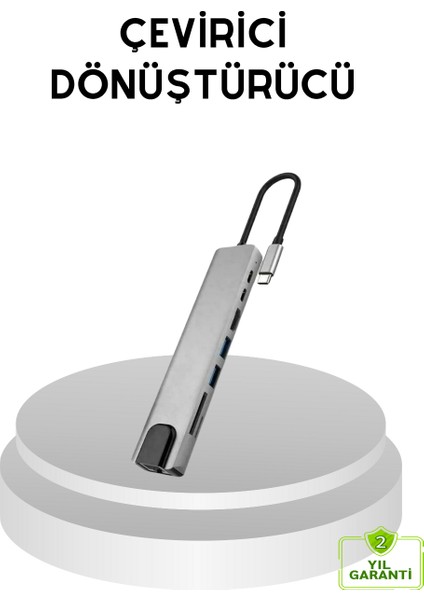 Dönüştürücü Hub – Kompakt Dayanıklı ve Yüksek Hızlı Bağlantı - UD001X-50NV62