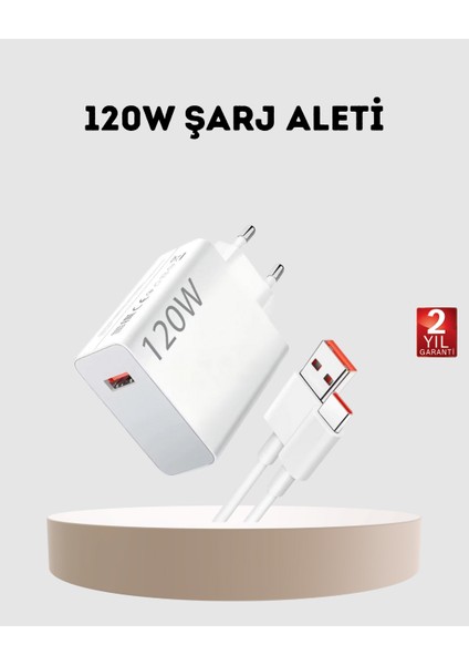 120W Usb-C Şarj Adaptörü Süper Hızlı Şarj Güç Kaynağı Seti - UD001X-50MAF9