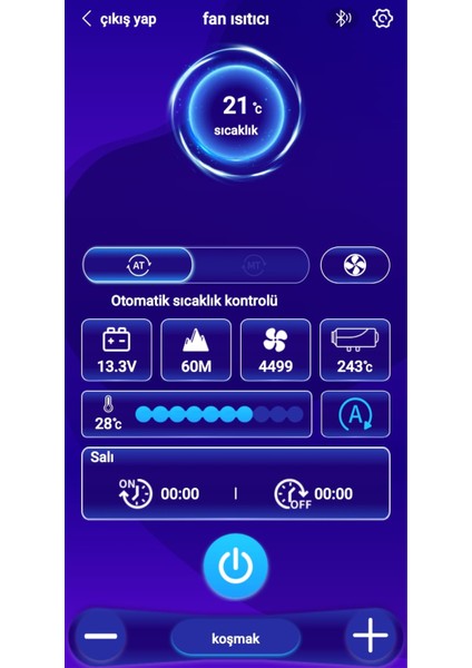 Kaizer Germany Mobil Dizel Isıtıcı (Yeni) 12/24/220 Volt