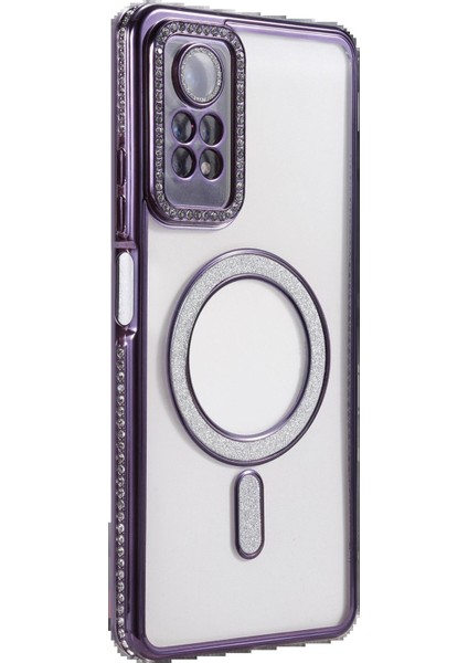 Xiaomi Redmi Note 12 Pro 4g Joke Simli Magneticsafe Kılıf - Derin MOR-(5796) - UD001X-50LEF2 modelleri