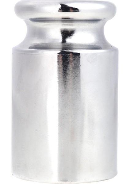 Ağırlık 1000G Krom Kaplama Kalibrasyon Gram Ölçek Dijital Ölçekli Denge Beyaz (Yurt Dışından)