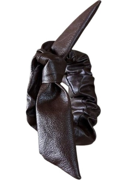 7830 El Yapımı Lastikli Deri Saç Tokası modelleri