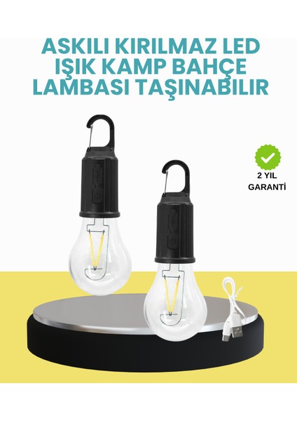 Su Geçirmez Dış Mekan LED Çadır Işığı - UD001X-50OXE3