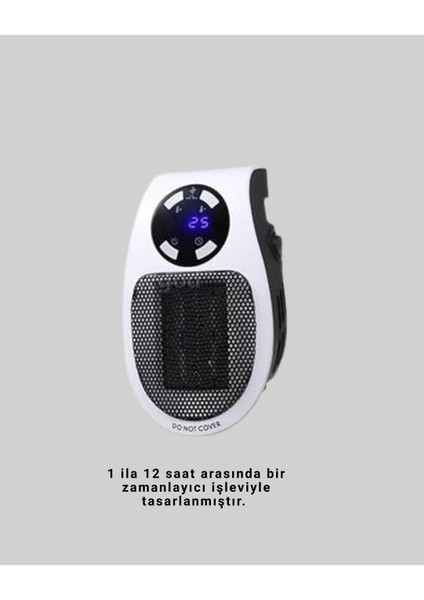 Taşınabilir Priz Isıtıcı Dijital Termostatlı Seramik Isıtıcı - UD001X-50K7J8 indirimleri