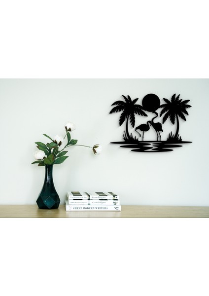 Duvar Dekorasyonu Mdf Flamingo Dekor Tablo