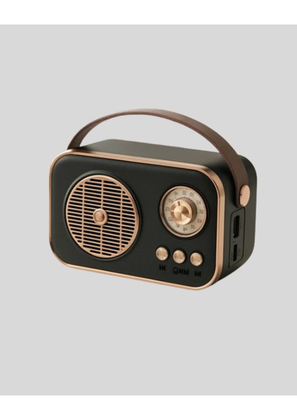 Nostaljik Retro Radyo – Bluetooth USB ve Fm Özellikli Şık Tasarım - UD001X-50NK16 fırsatları