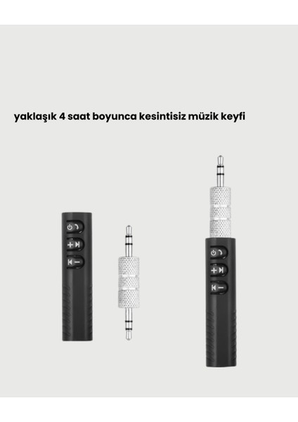 Hızlı Şarjlı Bluetooth Ses Alıcısı – Ev Araç ve Ofis Için - UD001X-50OIX7 fırsatları