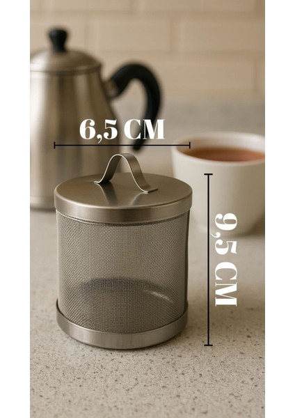 Çay Süzgeci Çaydanlık ve Demlik Içi Süzgeç Paslanmaz Çelik 9,5 cm fırsatları